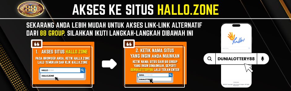 Dunialottery88 daftar